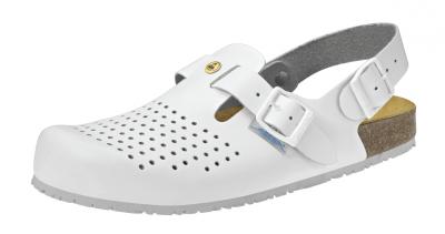 ESD Occupational Clogs Nature 4050 ESD Clogs for Men White Clogs Size 40 ESD Products